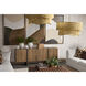 Rhine LED Natural Jute Chandelier Ceiling Light